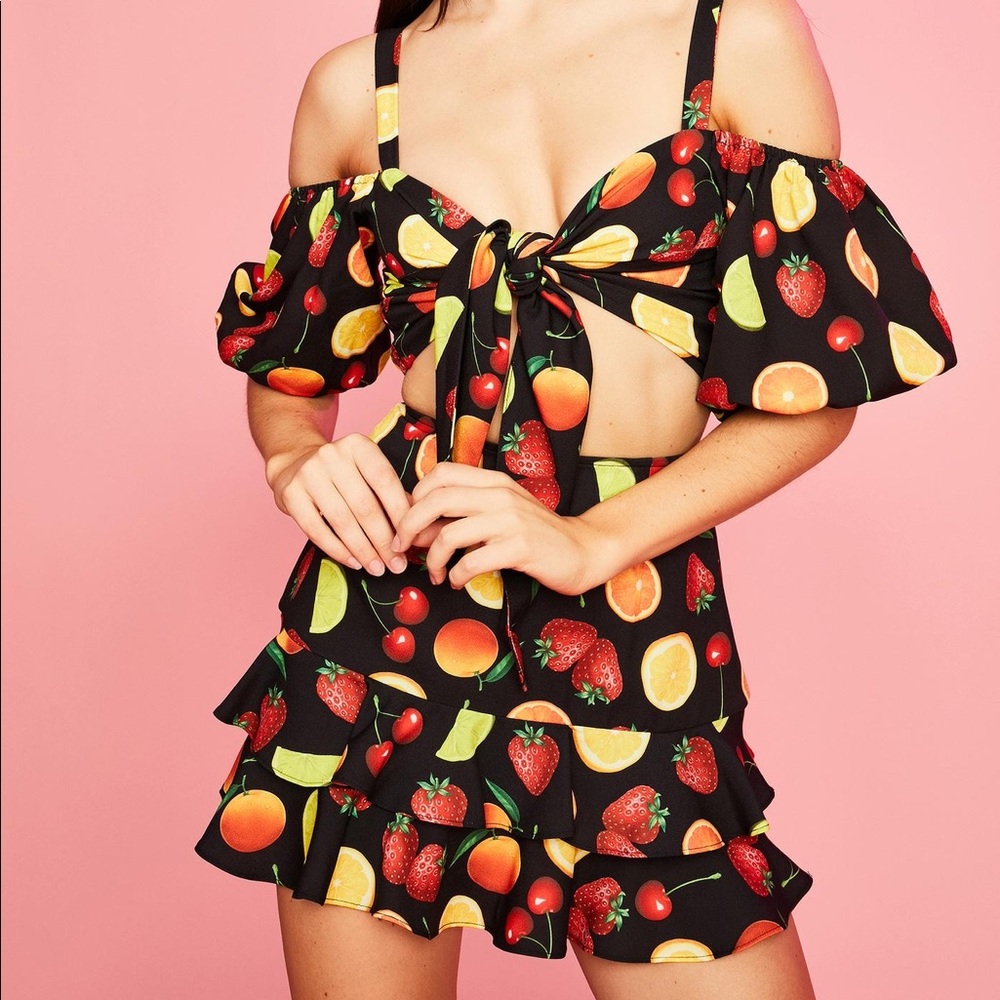 Sugar Thrillz Fresh Squeezed Mini Skirt